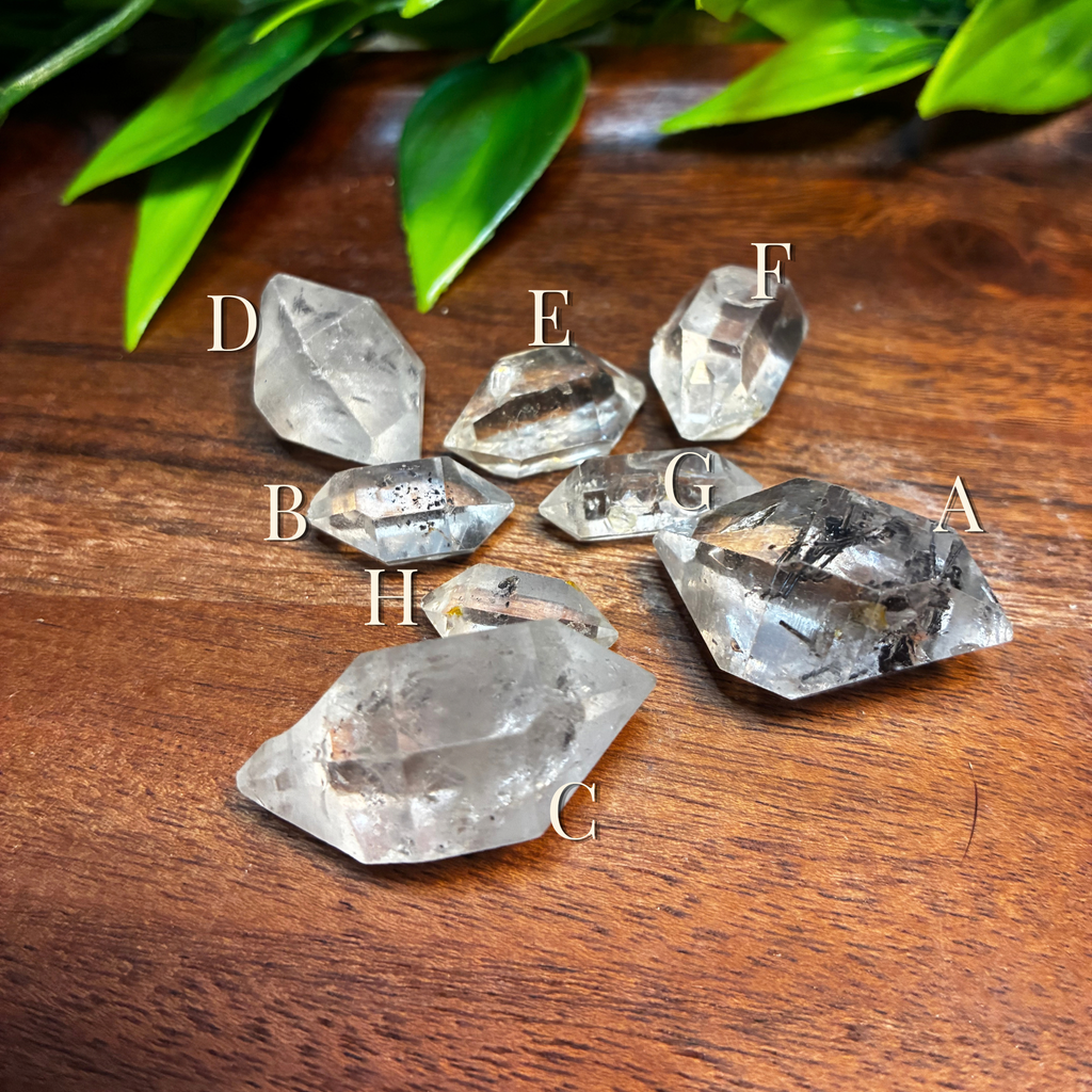 Raw Herkimer Diamond Crystals - Choose Your Vibe |  Beatrix Moon