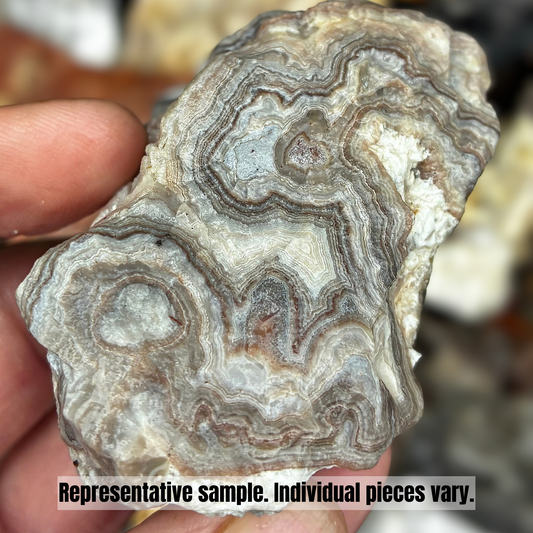 Lapidary Rough Summerville Lace Agate - Wholesale Direct per lb